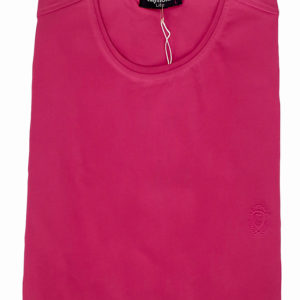 100% Cotton Pink Muscle Fit Round Neck T-Shirt by Raymon KES 2000